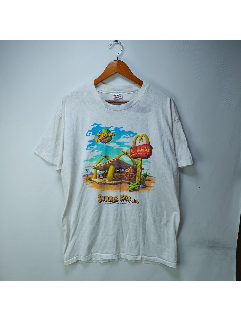 Vintage 1994 The Flintstones x McDonald’s T-Shirt XL
